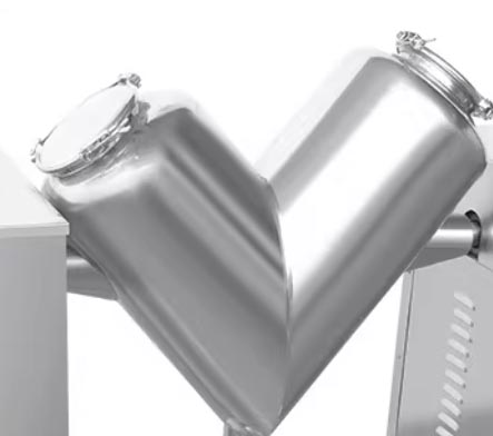 V��˫�ۻ�ϻ� V-shaped double-arm mixer